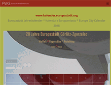 Tablet Screenshot of europastadt.org